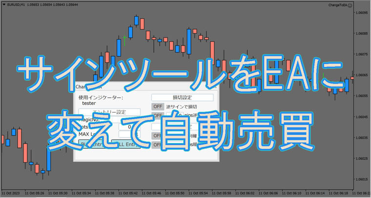 インジケーターをEA化