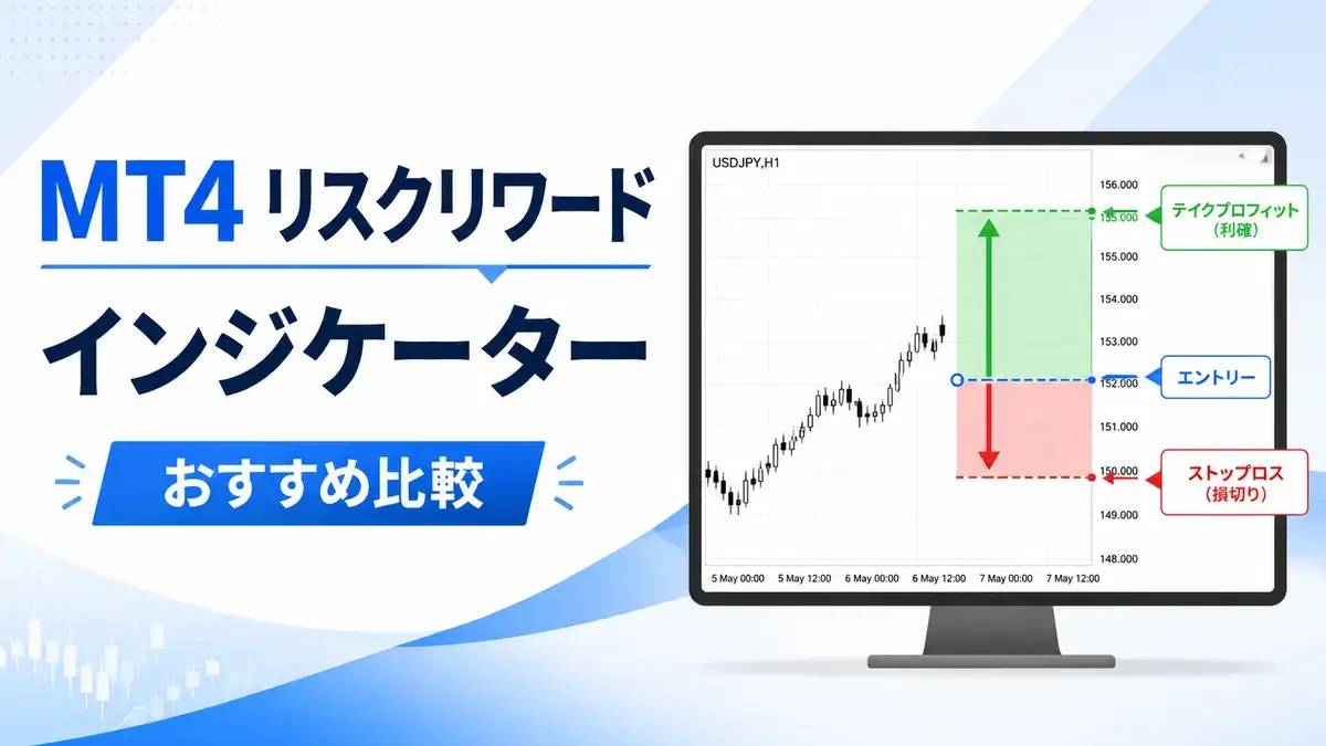 MT4リスクリワードインジケーター厳選紹介！自動計算・損益ライン表示ツールまとめ